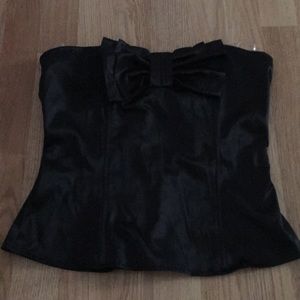 Strapless special occasion blouse